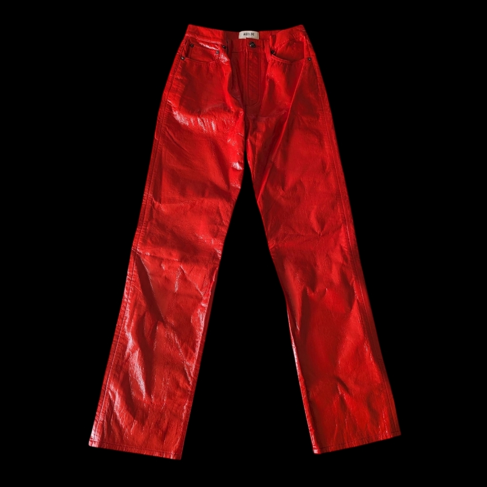 Agolde Recycled Leather 90's Pinch Waist